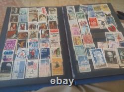 Collection de timbres de boutique exceptionnelle dans un beau classeur des années 1900 et suivantes