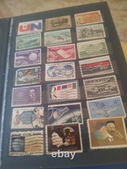 Collection de timbres de boutique exceptionnelle dans un beau classeur des années 1900 et suivantes