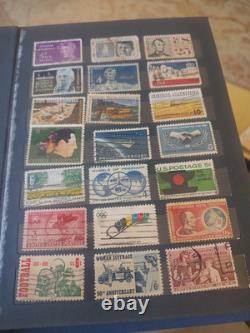 Collection de timbres de boutique exceptionnelle dans un beau classeur des années 1900 et suivantes
