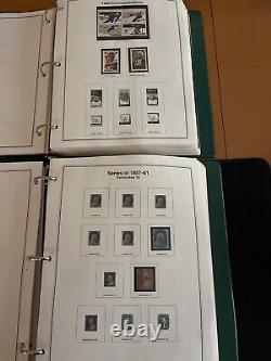 Collection de timbres de famille américaine, Volume I, II-1856-1998, voir Description