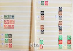 Collection de timbres de l'Empire allemand 1917-1941 dans un grand album