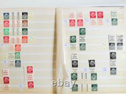 Collection de timbres de l'Empire allemand 1917-1941 dans un grand album