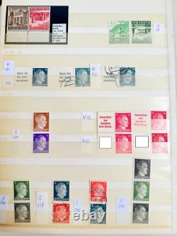 Collection de timbres de l'Empire allemand 1917-1941 dans un grand album