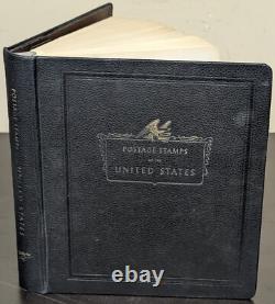 Collection de timbres de la Monnaie des États-Unis NH 1923-1965 plutôt complète dans un album White Ace