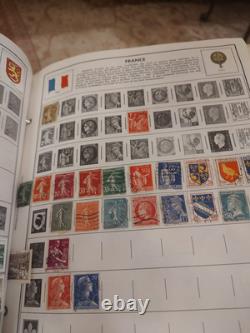 Collection de timbres de voyage H E Harris 1980 à l'échelle mondiale ÉNORME et Précieuse. Haut de gamme