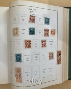Collection de timbres des États-Unis L'Album National 1847-1946 George Washington Non dentelé