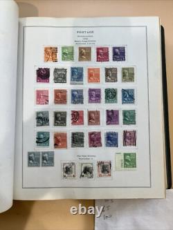 Collection de timbres des États-Unis L'Album National 1847-1946 George Washington Non dentelé