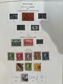 Collection de timbres des États-Unis L'Album National 1847-1946 George Washington Non dentelé