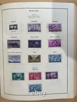 Collection de timbres des États-Unis L'Album National 1847-1946 George Washington Non dentelé