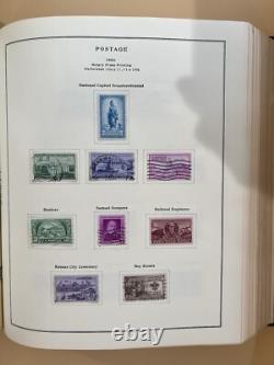 Collection de timbres des États-Unis L'Album National 1847-1946 George Washington Non dentelé
