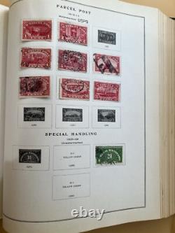Collection de timbres des États-Unis L'Album National 1847-1946 George Washington Non dentelé