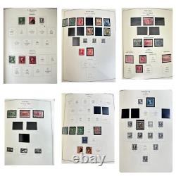 Collection de timbres des États-Unis Scott National Postage Album, succession, plus de 145 photos