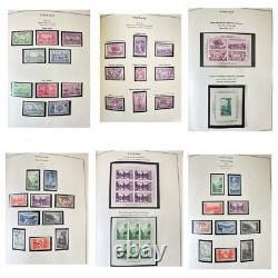 Collection de timbres des États-Unis Scott National Postage Album, succession, plus de 145 photos