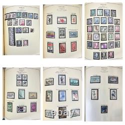 Collection de timbres des États-Unis Scott National Postage Album, succession, plus de 145 photos