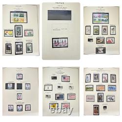 Collection de timbres des États-Unis Scott National Postage Album, succession, plus de 145 photos