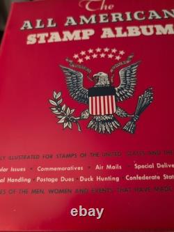 Collection de timbres des États-Unis à partir de 1897 dans un album Minkus bien rempli. Jugez par vous-même