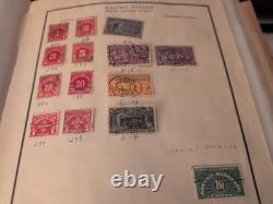 Collection de timbres des États-Unis à partir de 1897 dans un album Minkus bien rempli. Jugez par vous-même