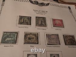 Collection de timbres des États-Unis à partir de 1897 dans un album Minkus bien rempli. Jugez par vous-même