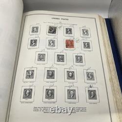 Collection de timbres des États-Unis, album Liberty, neufs et oblitérés, 1847-1992