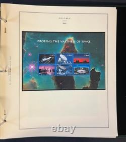 Collection de timbres des États-Unis, album Scott, neufs et oblitérés 1995-2000 ZAYIX