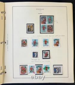 Collection de timbres des États-Unis, album Scott, neufs et oblitérés 1995-2000 ZAYIX