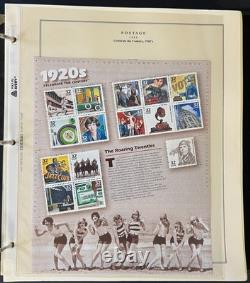 Collection de timbres des États-Unis, album Scott, neufs et oblitérés 1995-2000 ZAYIX
