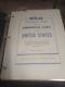 Collection De Timbres Des États-unis Dans L'album Historique De White Ace De 1893 à 1940. Tops