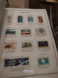 Collection de timbres des États-Unis dans un bel album Harris, regardez attentivement, 1953 Fwd