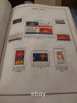 Collection de timbres des États-Unis dans un bel album Harris, regardez attentivement, 1953 Fwd