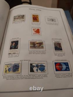 Collection de timbres des États-Unis dans un bel album Harris, regardez attentivement, 1953 Fwd