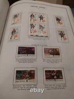 Collection de timbres des États-Unis dans un bel album Harris, regardez attentivement, 1953 Fwd