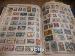 Collection de timbres des États-Unis dans un bel album Minkus américain de 1800 à aujourd'hui