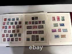 Collection de timbres des États-Unis de 1936 à 1968 dans un album Lindner sans charnière