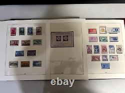 Collection de timbres des États-Unis de 1936 à 1968 dans un album Lindner sans charnière