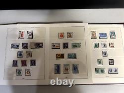 Collection de timbres des États-Unis de 1936 à 1968 dans un album Lindner sans charnière