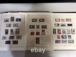 Collection de timbres des États-Unis de 1936 à 1968 dans un album Lindner sans charnière