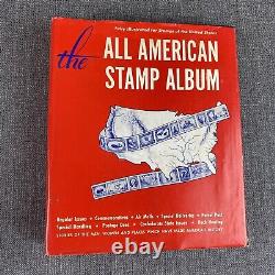 Collection de timbres des États-Unis montée dans un album Minkus All American (VIDÉO)