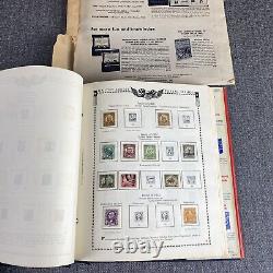 Collection de timbres des États-Unis montée dans un album Minkus All American (VIDÉO)