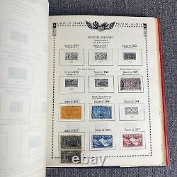 Collection de timbres des États-Unis montée dans un album Minkus All American (VIDÉO)