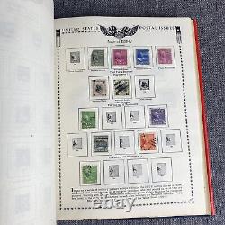 Collection de timbres des États-Unis montée dans un album Minkus All American (VIDÉO)