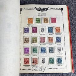 Collection de timbres des États-Unis montée dans un album Minkus All American (VIDÉO)