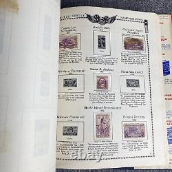 Collection de timbres des États-Unis montée dans un album Minkus All American (VIDÉO)