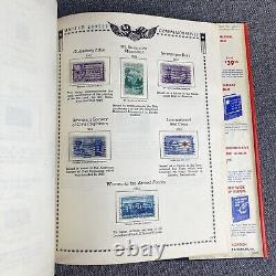 Collection de timbres des États-Unis montée dans un album Minkus All American (VIDÉO)