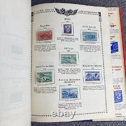 Collection de timbres des États-Unis montée dans un album Minkus All American (VIDÉO)