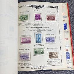 Collection de timbres des États-Unis montée dans un album Minkus All American (VIDÉO)