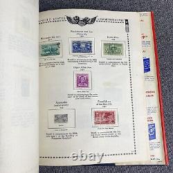 Collection de timbres des États-Unis montée dans un album Minkus All American (VIDÉO)