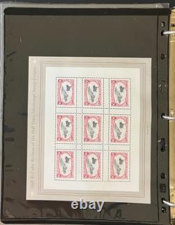 Collection de timbres des États-Unis sur pages de stock, aérogrammes et feuilles MNH ZAYIX
