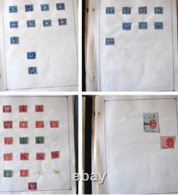 Collection de timbres du Canada et timbres usagés dans un album spécialisé + timbres BOB