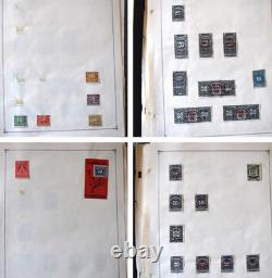 Collection de timbres du Canada et timbres usagés dans un album spécialisé + timbres BOB