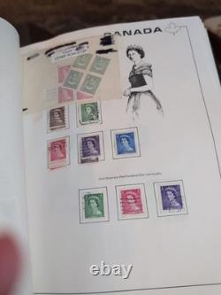 Collection de timbres du Canada massive et de grande valeur dans un bel album Scott. 1868 Fwd